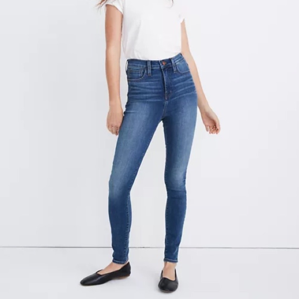 Madewell road ripper skinny jeans
